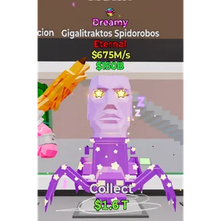 Fortnite Steal The Brainrot Dreamy Gigalitraktos Spidorobos 1 trait