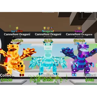 Fortnite Steal The Brainrot 3x Cannelloni Dragoni Super Cheap Bundle