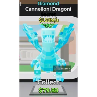 Fortnite Steal The Brainrot Diamond Cannelloni Dragoni