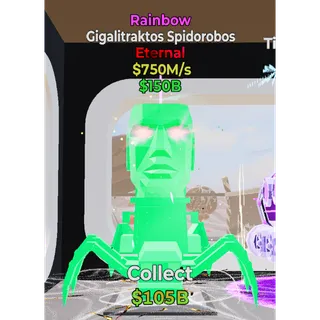 Fortnite Steal The Brainrot Rainbow Gigalitraktos Spidorobos