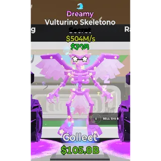 Fortnite Steal The Brainrot Dreamy Vulturino Skeletono traited