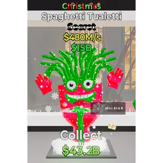 Fortnite Steal The Brainrot Christmas Spaghetti Tualetti