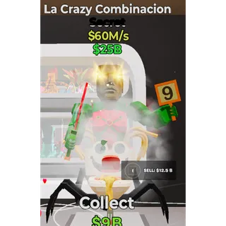 Fortnite Steal The Brainrot La Crazy Combinacion 