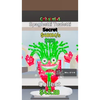 Fortnite Steal The Brainrot Christmas Spaghetti Tualetti