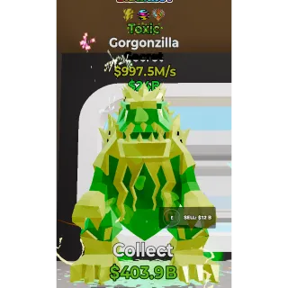 Fortnite Steal The Brainrot Toxic Gorgonzilla traited 997.5M/s