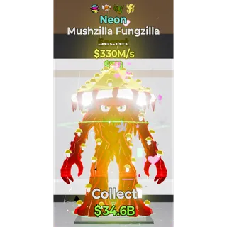 Fortnite Steal The Brainrot Neon Mushzilla Fungzilla 4 traits