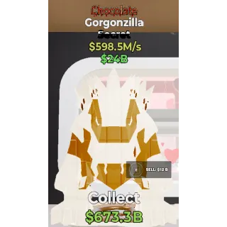Fortnite Steal The Brainrot Chocolate Gorgonzilla 598.5M/s