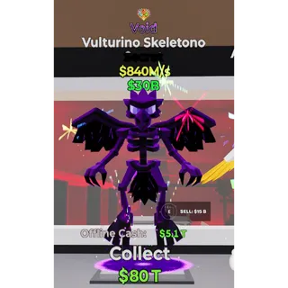 Fortnite Steal The Brainrot Void Vulturino Skeletono 1 trait