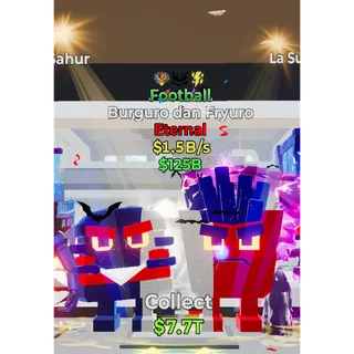 Fortnite Steal The Brainrot Football Burguro dan Fryuro 3 traits 1.5B/s