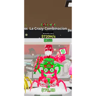 Fortnite Steal The Brainrot Christmas La Crazy Combinacion