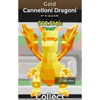 Fortnite Steal The Brainrot Gold Cannelloni Dragoni 