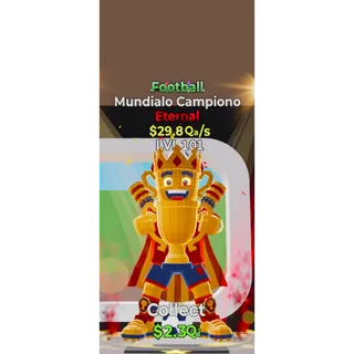 Fortnite Steal The Brainrot Football Mundialo Campiono
