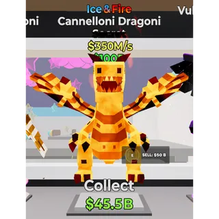 Fortnite Steal The Brainrot Ice & Fire Cannelloni Dragoni