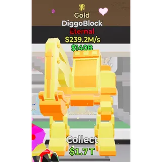 Fortnite Steal The Brainrot Gold DiggoBlock 1 trait