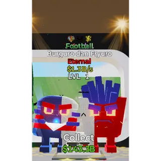 Fortnite Steal The Brainrot Football Burguro dan Fryuro 3 traits