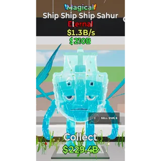 Fortnite Steal The Brainrot Magical Ship Ship Ship Sahur
