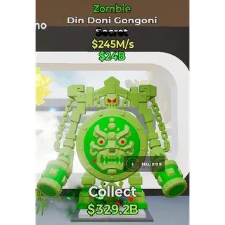 Fortnite Steal The Brainrot Zombie Din Doni Gongoni