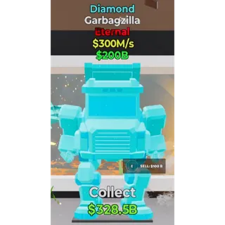 Fortnite Steal The Brainrot Diamond Garbagzilla