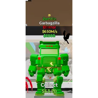 Fortnite Steal The Brainrot Zombie Garbagzilla 1 trait