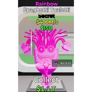 Fortnite Steal The Brainrot Spaghetti Tualetti 400M/s