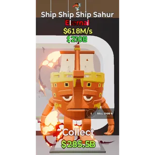 Fortnite Steal The Brainrot Ship Ship Ship Sahur 1 trait