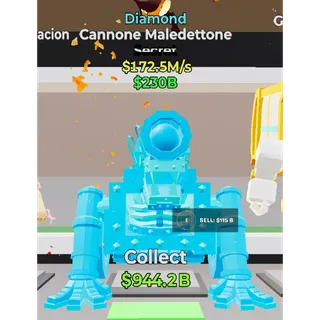 Fortnite Steal The Brainrot Diamond Cannone Maledettone