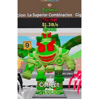 Fortnite Steal The Brainrot Zombie La Superior Combinacion 1 trait 1.3B/s