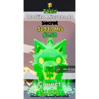 Fortnite Steal The Brainrot Toxic Wolfito Micronodo 1 trait