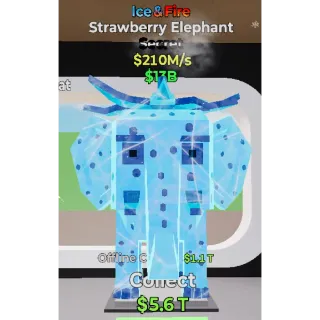 Fortnite Steal The Brainrot Strawberry Elephant 390M/s