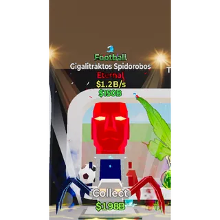 Fortnite Steal The Brainrot Football Gigalitraktos Spidorobos 1 trait 1.2B/s