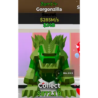 Fortnite Steal The Brainrot Zombie Gorgonzilla 285M/s