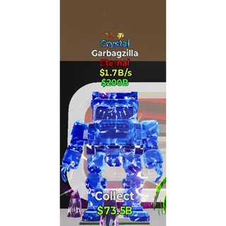 Fortnite Steal The Brainrot Crystal Garbagzilla 2 traits 1.7B/s