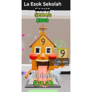 Fortnite Steal The Brainrot La Esok Sekolah 20M/s