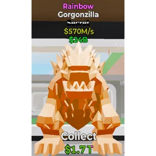 Fortnite Steal The Brainrot Rainbow Gorgonzilla 570M/s