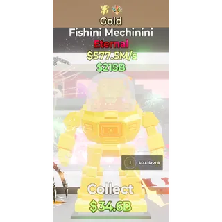Fortnite Steal The Brainrot Gold Fishini Mechinini 2 traits
