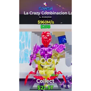 Fortnite Steal The Brainrot Crystal La Crazy Combinacion 1 trait
