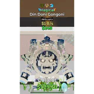 Fortnite Steal The Brainrot Magical Din Doni Gongoni 3 traits 1B/s