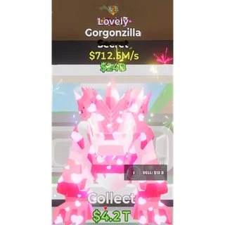 Fortnite Steal The Brainrot Lovely Gorgonzilla 712.5M/s