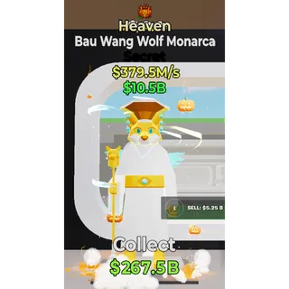 Fortnite Steal The Brainrot Heaven Bau Wang Wolf Monarca 1 trait