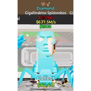 Fortnite Steal The Brainrot Diamond Gigalitraktos Spidorobos 2 traits