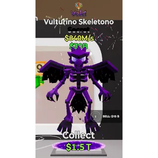 Fortnite Steal The Brainrot Void Vulturino Skeletono traited