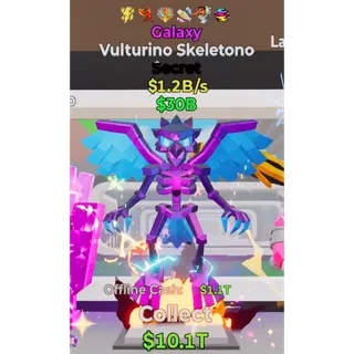 Fortnite Steal The Brainrot Galaxy Vulturino Skeletono 6 traits 1.2B/s
