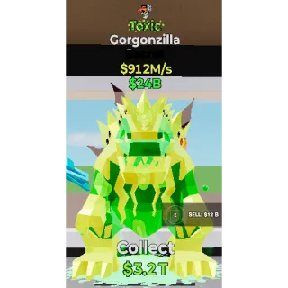 Fortnite Steal The Brainrot Gorgonzilla 912M/s