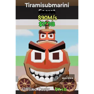 Fortnite Steal The Brainrot Tiramisubmarini