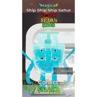 Fortnite Steal The Brainrot Magical Ship Ship Ship Sahur