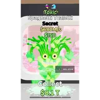 Fortnite Steal The Brainrot Toxic Spaghetti Tualetti 2 traits