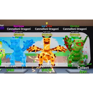 Fortnite Steal The Brainrot 3x Cannelloni Dragoni Bundle