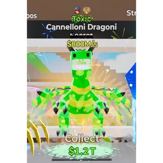 Fortnite Steal The Brainrot Toxic Cannelloni Dragoni 2 traits