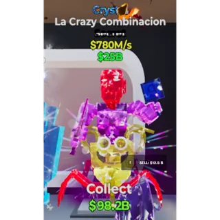 Fortnite Steal The Brainrot Crystal La Crazy Combinacion