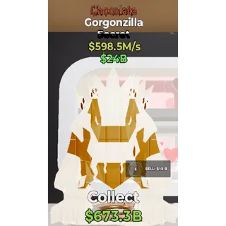 Fortnite Steal The Brainrot Chocolate Gorgonzilla 598.5M/s